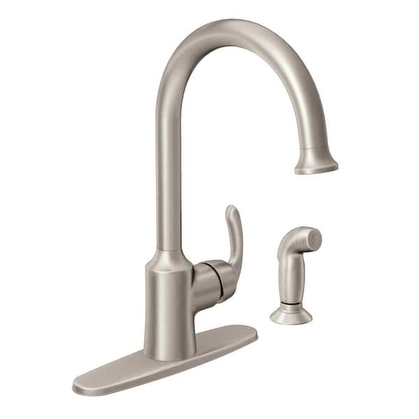 Bayhill 1 Handle Standard Kitchen Faucet in Spot Resistant Stainless