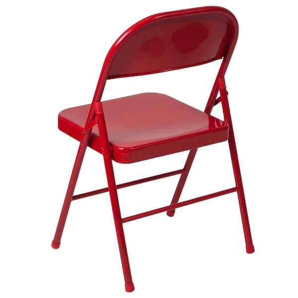 Red fold on sale up chairs