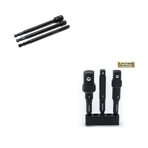 Impact Driver Socket Adapter Set (6-Piece)
