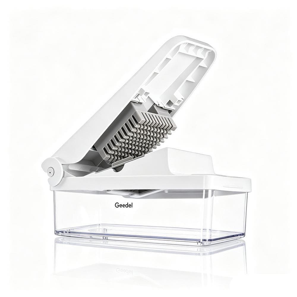 White Vegetable and Fruit Chopper