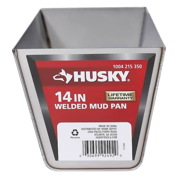 14 in. Stainless Steel Laser Welded Mud Pan