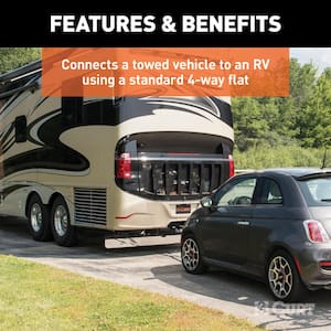 Custom Towed-Vehicle RV Wiring Harness, Select Dodge, Ram 1500, 2500, 3500