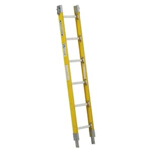 6 ft. Fiberglass Parallel Sectional Ladder with 250 lb. Load Capacity Type I Duty Rating