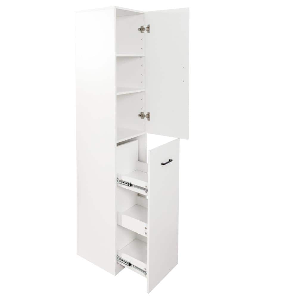 Kitchen Pantry Tall Cabinet Freestanding Cabinet with 1 Door price history on PriceWatchPro