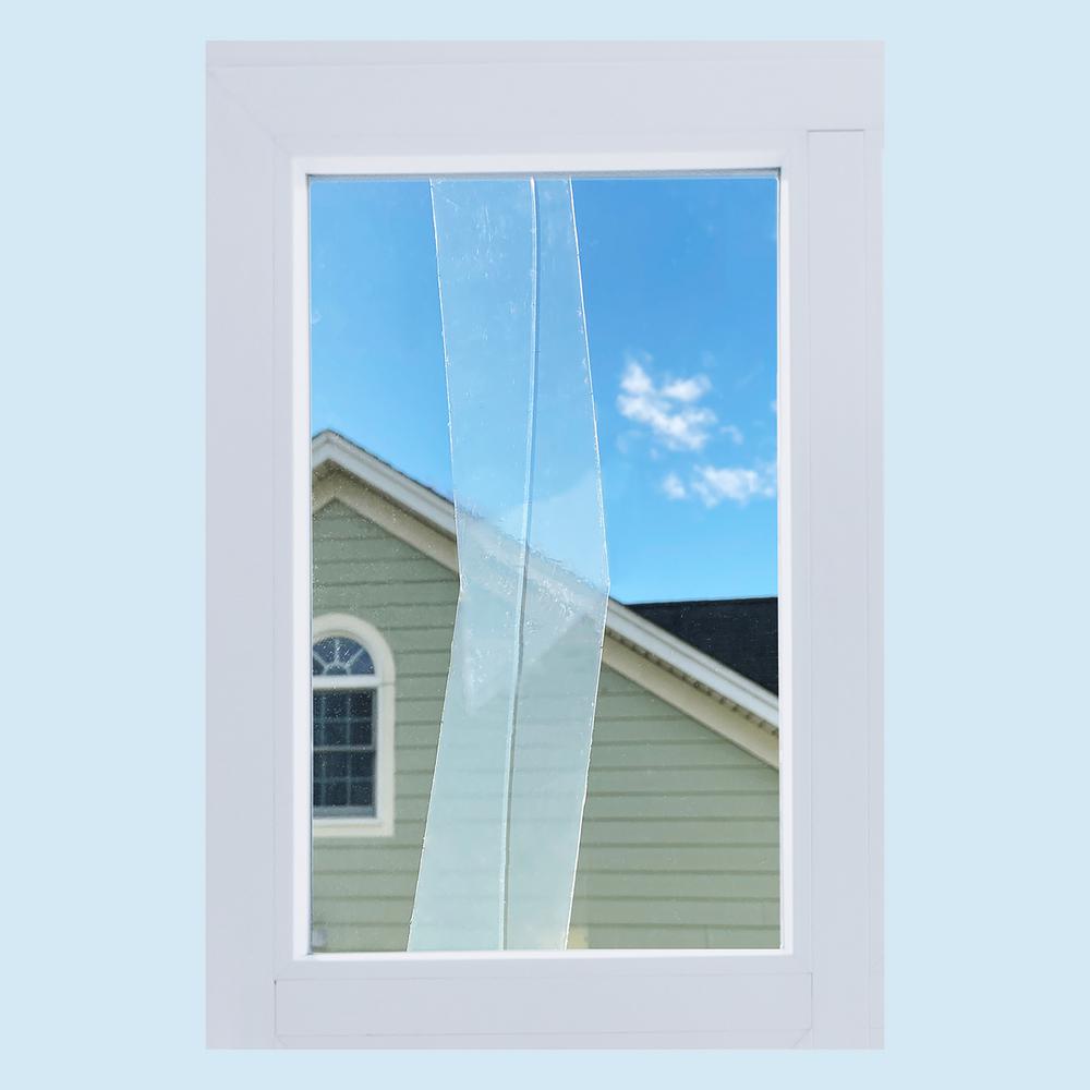 Frost King T94H 2 In. X 25 Ft. Clear Plastic Weatherseal Tape - Foto 2