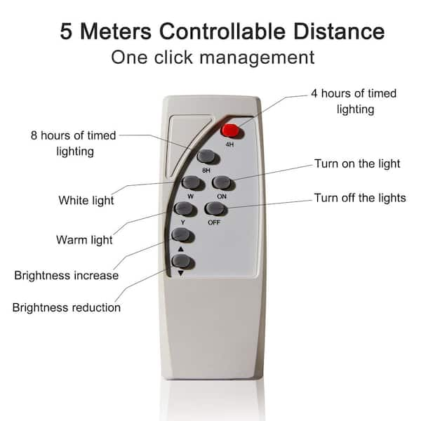 5'' Battery Powered Integrated LED