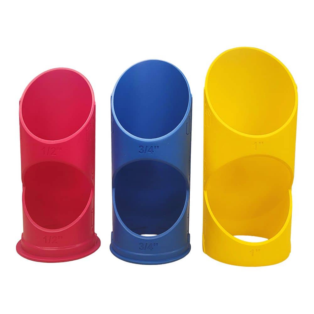 Foam Pipe Insulation Cutter Guides for 1 in, 3/4 in. and 1/2 in. Insulation 3-Piece price history on PriceWatchPro
