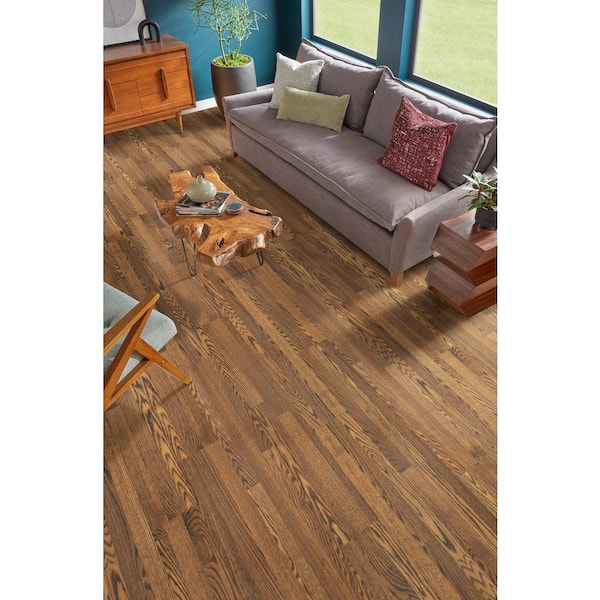 Pergo XP Burnt Anndel Oak 10 mm T x 7.4 in. W x 47.2 in. L Laminate Wood Flooring (19.63 sq. ft./Case)