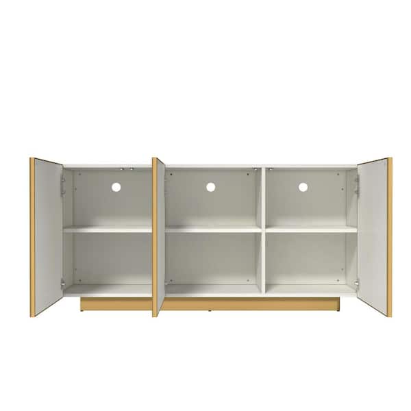 Clihome 15.75-in W x 31-in H Mdf Black Freestanding Utility Storage Cabinet