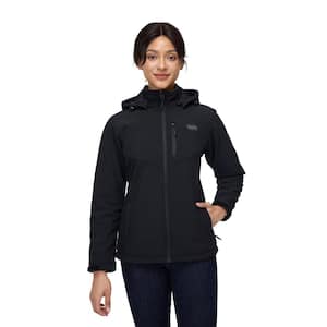 Women's X-Large Black 7.38-Volt Lithium-Ion Dual Control Heated Jacket (Pocket Heat) with One 4.8Ah Battery and Charger