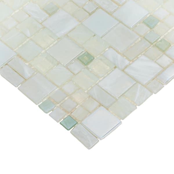 パールホワイトAPOLLO パールホワイトAPOLLO Apollo Tile Pearl White 12.4 in. x 12.6