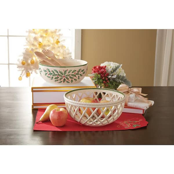 Lenox Holiday Lasagna server outlet ivory