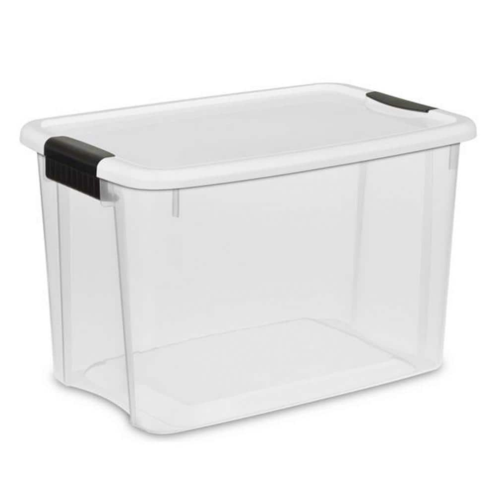 sterilite-30-qt-ultra-latch-clear-storage-box-with-white-lid-60-pack