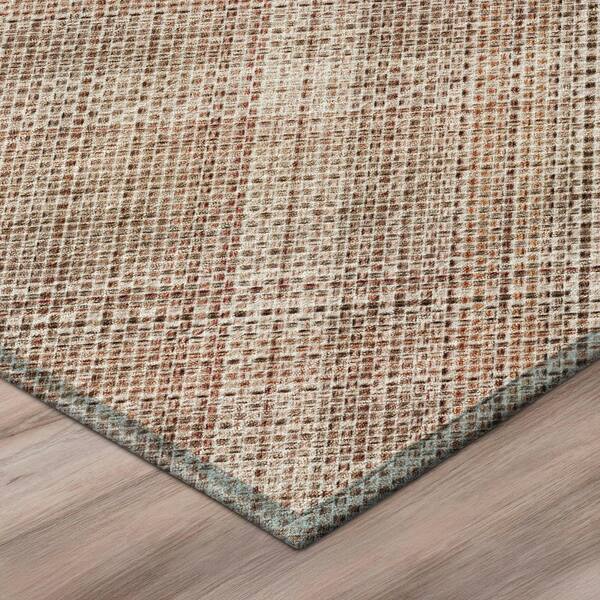 Chantille Machine Washable Indoor/Outdoor Abstract ACN2884 Pink 10 ft. x 14 ft. Area Rug