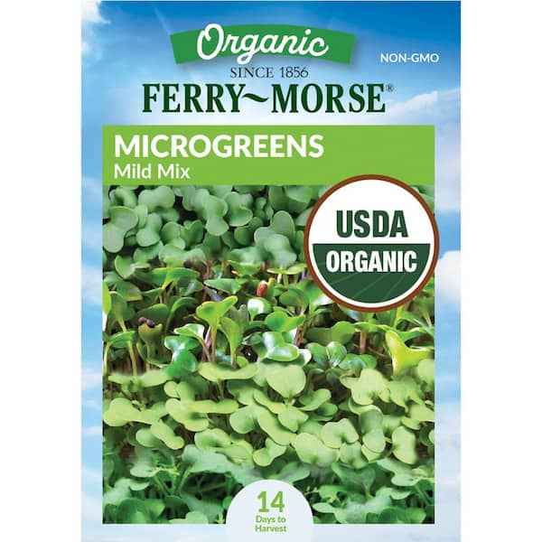 Organic Micro Greens Mild Mix Vegetable Seed