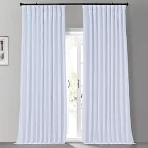 Ice Extra Wide Rod Pocket Blackout Curtain - 100 in. W x 108 in. L (1 Panel)