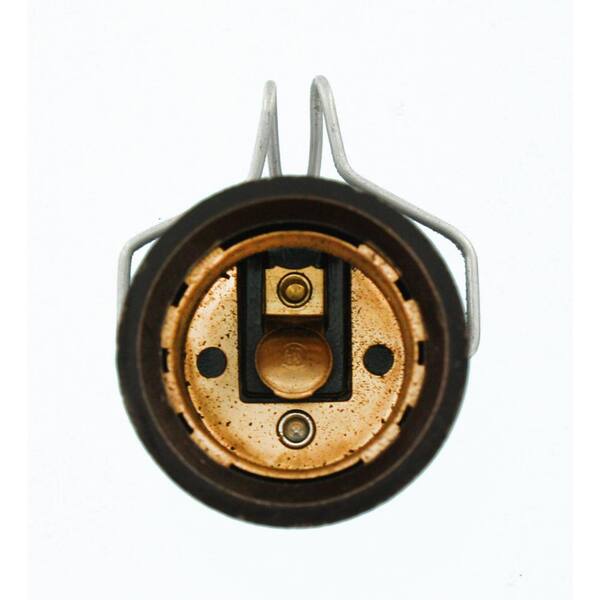 minus hangers 10 pcs Leviton 001-167 Brown Outdoor Pin Light Bulb Lamp Socket 