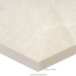 Skye Blonde 24 in. x 24 in. Matte Porcelain Stone Look Floor and Wall Tile (16 sq. ft./Case)