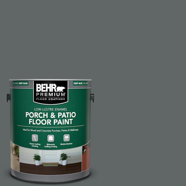 BEHR PREMIUM 1 gal. #N450-6 Binary Star Low-Lustre Enamel Interior/Exterior Porch and Patio Floor Paint