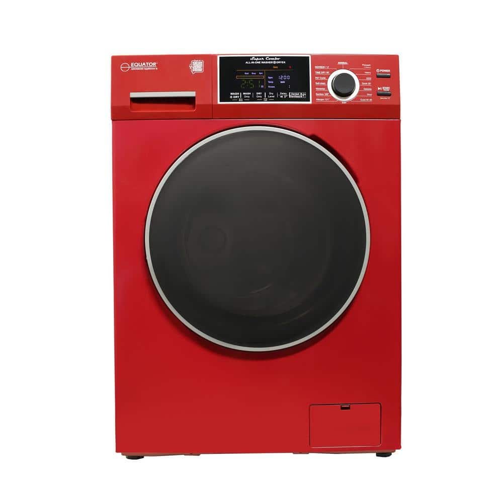 Equator 1.62 cu. ft. All-in-One Washer Dryer Combo Ventless/Vented Pet ...