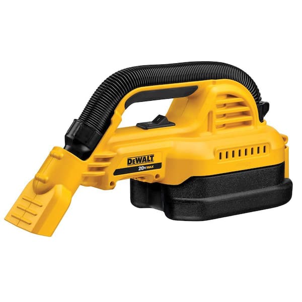 Hurry up I was surprised Newness DEWALT 20-Volt MAX Cordless 1/2 Gal. Wet/Dry Portable Vacuum (Tool-Only)  DCV517B - The Home Depot