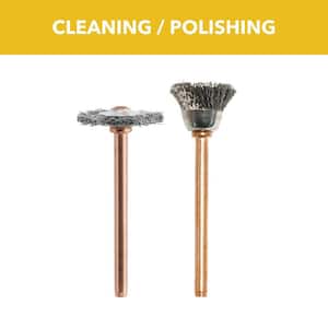 0.75 in. Stainless Steel Brush Set (2-Pack, 530 and 531)