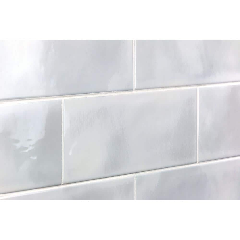 White Glossy Ceramic Subway Tile for Kitchen and Bathroom
