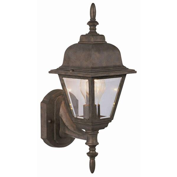 Design House Maple Street Washed Copper Outdoor Wall-Mount Uplight