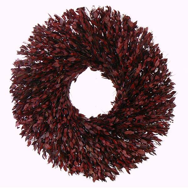 The Christmas Tree Company Taste of Myrtle 30 in. Dried Floral Wreath-DISCONTINUED