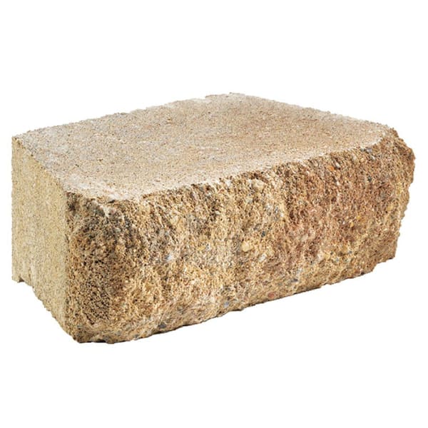 Oldcastle Aspen 11.6 in. x 4 in. x 7 in. Sand Concrete Retaining Wall Block (140-Piece/Pallet)