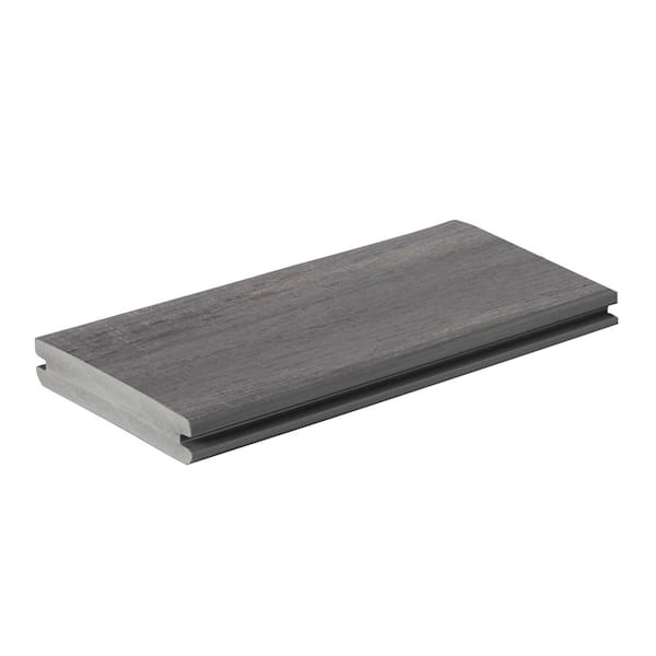 AZEK Advanced PVC Landmark 5/4 in. x 6 in. x 20 ft. Grooved Castle