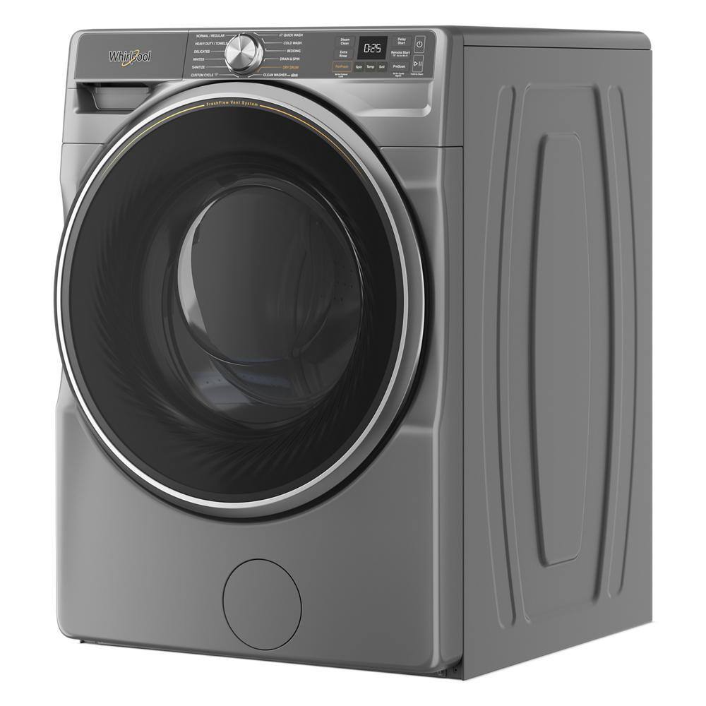 5.0 Cu. Ft. Front Load Washer in Core Silver with Fresh Flow Vent System