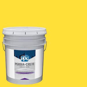 Color Seal 5 gal. PPG1212-6 Acorn Squash Satin Interior/Exterior Concrete Stain