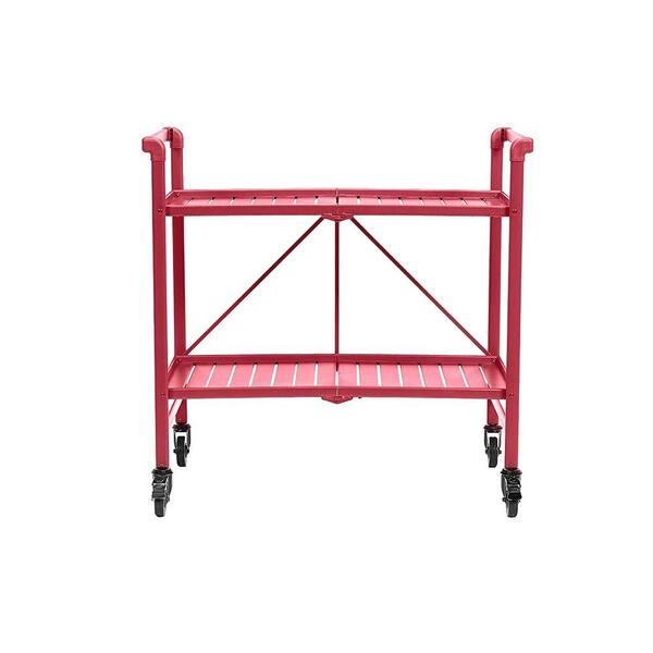 Cosco Smartfold Ruby Red Serving Cart