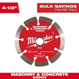 4.5 in. Segmented Masonry & Concrete Diamond Blade