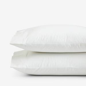 The Company Store Legends Hotel White Solid 400-Thread Count ...