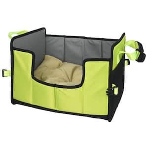 Large Green Travel-Nest Folding Travel Cat and Dog Bed