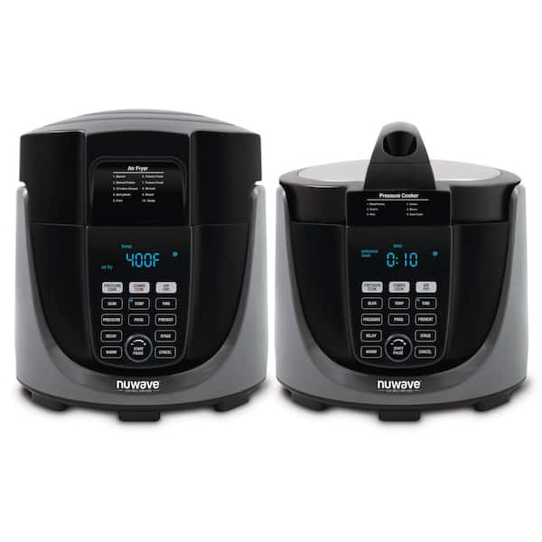 Nuwave Duet Pressure Cook and Air Fryer Combo Cook; Stainless