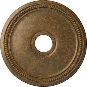 1-1/8 in. x 18 in. x 18 in. Polyurethane Diane Ceiling Medallion, Rubbed Bronze