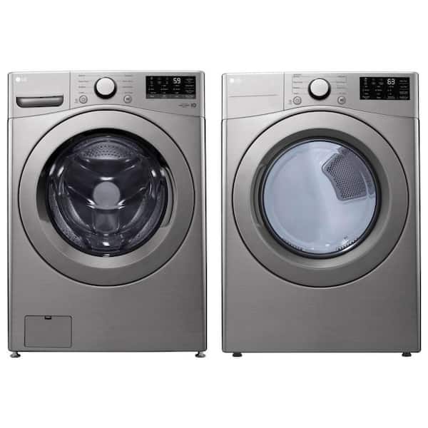 4.5 cu. ft. Graphite Steel Front Load Washer and 7.4 cu. ft. Dryer Set