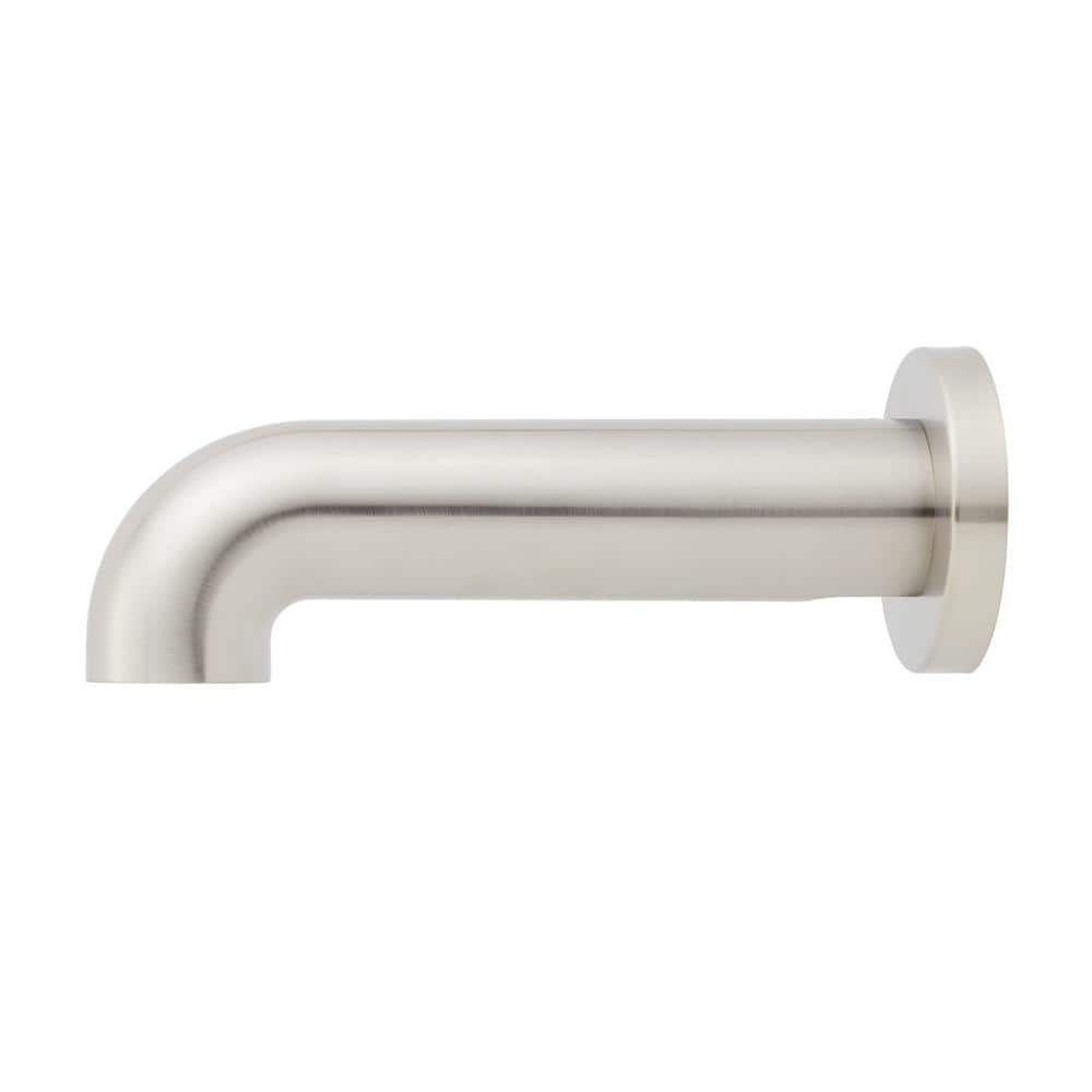 Lexia 6-7/8" Chrome Wall Mounted Tub Spout