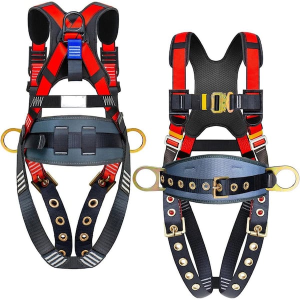 5000 lbs Fall Arrest Safety Harness Full Body Construction