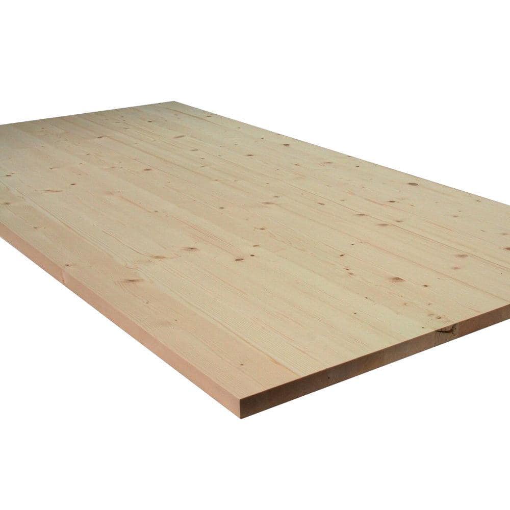 1 in. x 36 in. x 36 in. Allwood Pine Project Panel Table