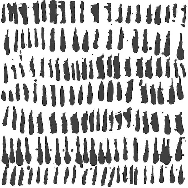 FloorPops Noleby 12 in. W x 12 in. L Black Peel & Stick Vinyl Tile Flooring (20 sq. ft./case)