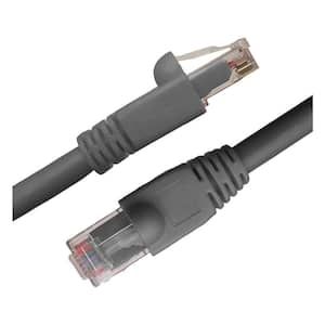 3 ft. Cat6a Snagless Unshielded (UTP) Network Patch Cable, Gray