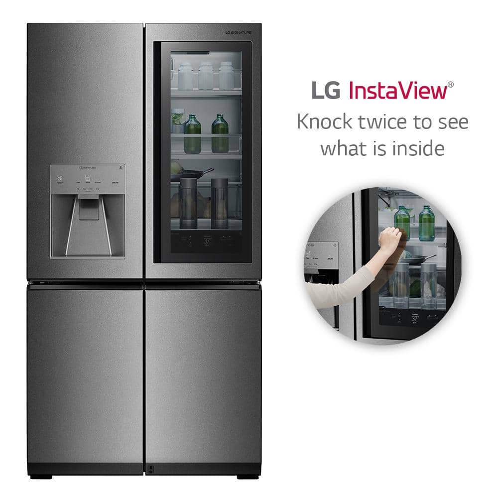 Stainless Steel 23 Cu. Ft. Smart French Door Refrigerator
