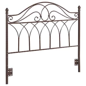 Zola Brown Queen/Full Scroll Headboard