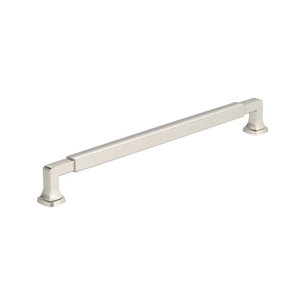 Stature 10-1/16 in. (256mm) Classic Satin Nickel Bar Cabinet Pull