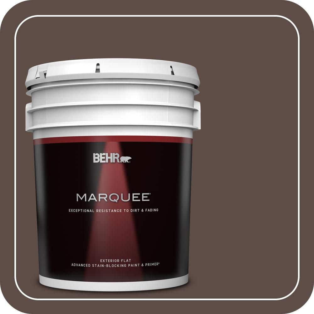 5 gal. #PPH-74 Espresso Coffee Flat Exterior Paint & Primer price history on PriceWatchPro