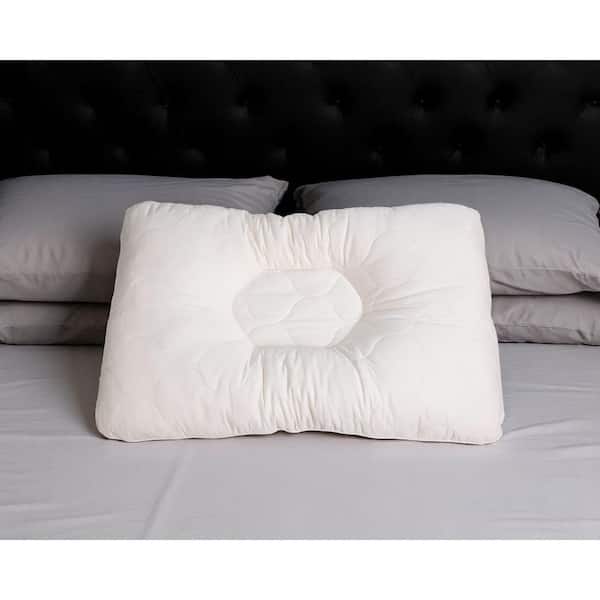 Cotton Latex Foam And Wool Firm Hypoallergenic Queen Size Bed Pillow